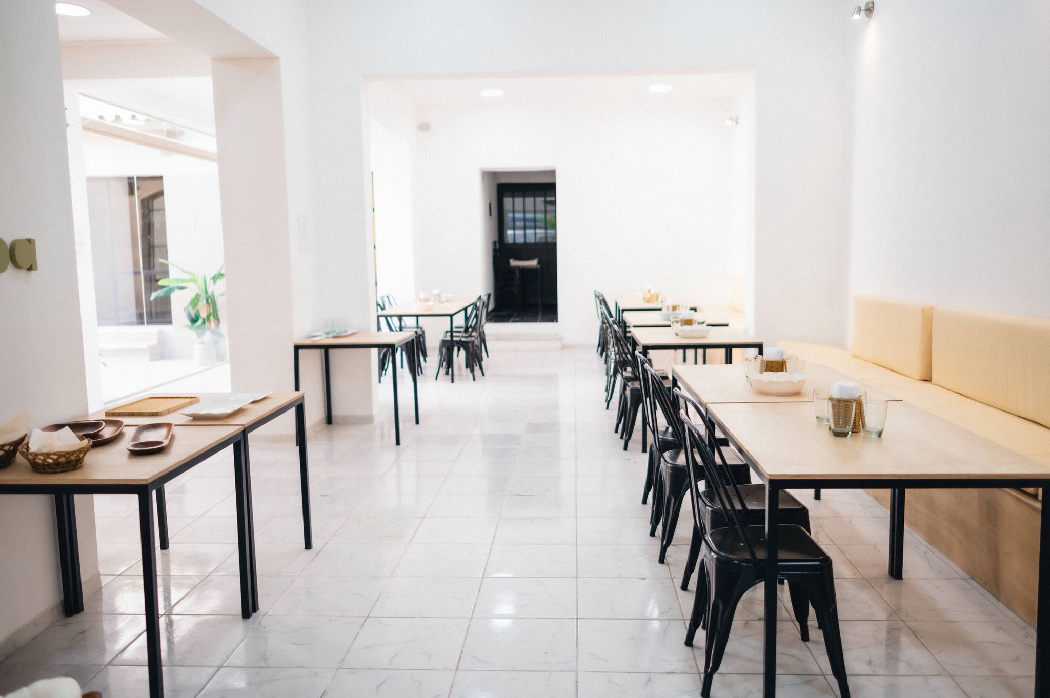 Salón de la cafetería de Espacio TOPA